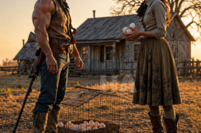 A Cowboy Caught Her Stealing Eggs at Dawn… Then Asked, “Do You Want a Job, or a White Dress and a Place Beside Me Forever?”