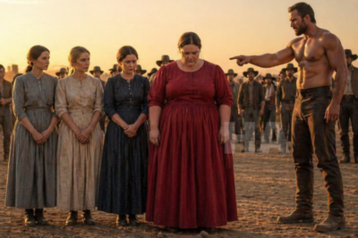 Pick the woman you want, cowboy — said the sheriff.. then gonna marry the obese girl