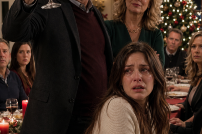 : MY FATHER CALLED ME A STRANGER AT CHRISTMAS DINNER… THEN I OPENED GRANDMA’S BLUE BOX AND WATCHED HIS WHOLE LIFE FALL APART IN FRONT OF EVERYONE