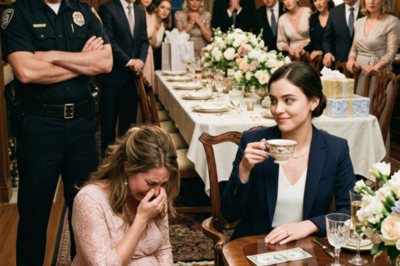 At my baby shower, a pregnant woman walked in and called my husband ‘Honey.’ I froze. She said: ‘I’m his wife.’ Everyone believed her until I asked one simple question. She went completely pale…