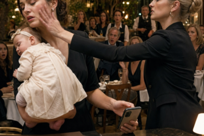 She Slapped Me While I Held My Baby… Then Asked The Police To Throw Me Out Of The Restaurant I Owned