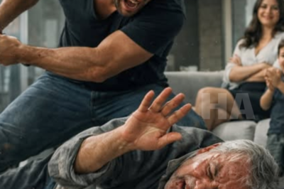 My son abused me for years, right in front of his wife and son.. and they even cheered him on with applause.