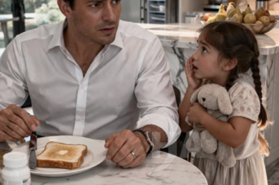 “DON’T EAT THE BUTTER… Someone is poisoning you,” whispered the daughter of the domestic worker. By night, a tycoon discovered that his fiancée had already planned his funeral