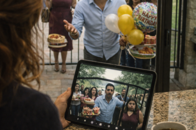 PART 2 HE THOUGHT YOU’D OPEN THE GATE FOR HIS MOTHER’S BIRTHDAY… HE DIDN’T KNOW YOU’D INVITED A LAWYER, A DEPUTY, AND THE TRUTH