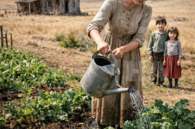 AFTER BEING KICKED OUT OF THE ORPHANAGE, I BOUGHT A LAND FOR A DOLLAR NEXT TO A CREEK OF A STRANGE BLUE, AND THEN THINGS STARTED TO GROW.