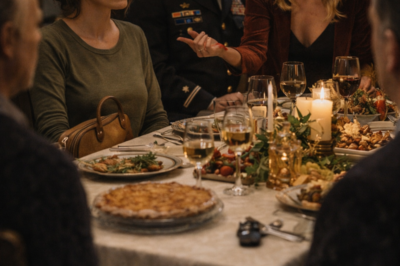 PART 2 THE COLONEL STOOD UP AT THANKSGIVING, LOOKED AT YOUR BROTHER-IN-LAW, AND SAID, “THE WOMAN YOU JUST CALLED A LEECH IS THE REASON MEN LIKE YOU CAME HOME ALIVE.”