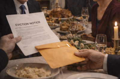 PART 2 YOUR FATHER TRIED TO STEAL YOUR HOUSE BEFORE THANKSGIVING—AND THE ENVELOPE ON THE TABLE PROVED HE’D ALREADY FILED THE FORGED DEED