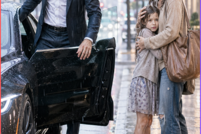 MULTIMILLIONAIRE STOPS HIS CAR AFTER SEEING HIS EX-WIFE IN THE RAIN WITH THEIR DAUGHTER