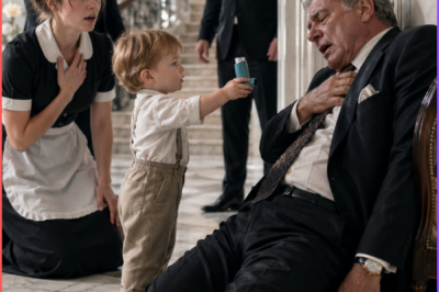 The Maid’s Toddler Gave a Dying Mafia Boss His Last Inhaler… What He Discovered Changed Everything