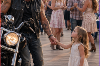 “No One Danced with the Blind Hells Angels Biker—Then a Little Girl Took His Hand”