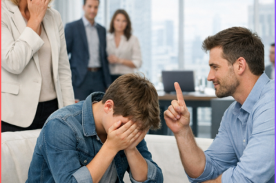 The CEO Watched Helplessly as Her Deaf Son Broke Down — Then One Man Signed a Word