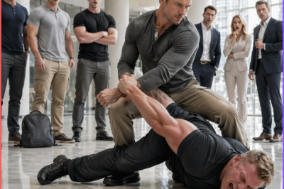 They Mocked a Single Dad at a CEO Bodyguard Tryout – Then He Dropped the Strongest Man in Seconds