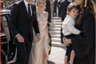 Billionaire CEO Arrives with His Fiancée—Then Sees His Ex Graduate Holding Child Who Looks Like Him