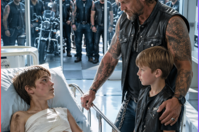 Homeless Boy Intercepts .45 Slug Caliber For Biker’s Son, 300 Hells Angels Showed Up to the Hospital