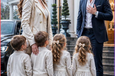 He Threw Out His Pregnant Ex-Wife in the Rain—Years Later, She Returned with Quadruplets and Exposed Him