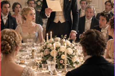 The Duke Read Her Letter Out Loud at the Table — Nobody Breathed