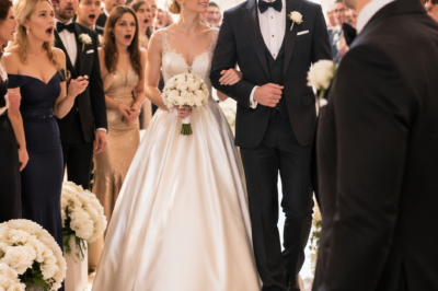 They Called Her a Nobody at the Altar—Then the Man They Called the King of Manhattan Walked Her Down the Aisle