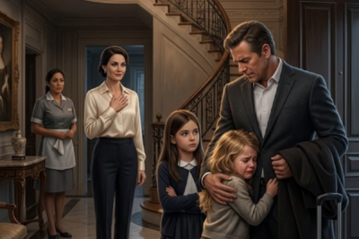 HE FAKED A PARIS TRIP—BUT THE FOOTAGE IN HIS MANSION EXPOSED A WOMAN WHO HAD BEEN HUNTING HIS DAUGHTERS FOR YEARS