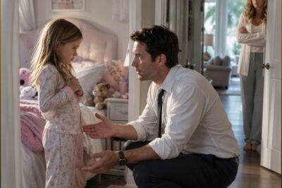 ““Dad… my back hurts so much I can’t sleep. Mom said I shouldn’t tell you.”