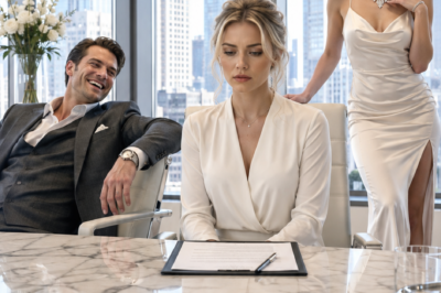 The Day She Signed Away Her Marriage, the Man Who Humiliated Her Learned That the Quiet Woman He Called a Waitress Had Been Holding His Empire Together