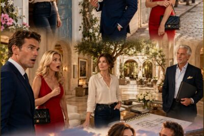 “Still in That Old House?” After seven years of divorce, her billionaire ex arrived with his fiancée to humiliate her—Until He Learned Who Owned His Future… as soon as they crossed the threshold of her home, their smiles vanished