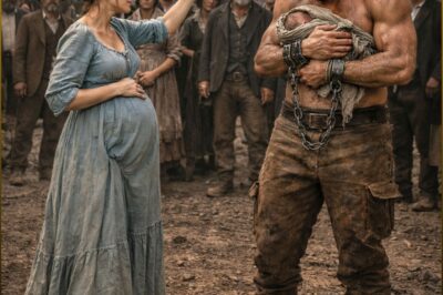 They Put a Burned Mountain Man and His Newborn on the Auction Block—Then a Pregnant Widow Raised Her Hand