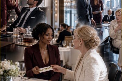 “Take the Check and Disappear,” Billionaire Mafia’s Mother Chased Every Woman Away Until the Black Woman Walked In—Because She Kept It and Took the Empire