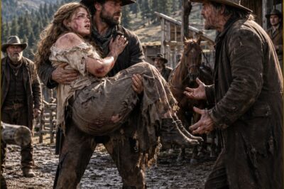 BEATEN Daily by Her Father…. Then Her Father Sold Her for a Gambling Debt— Until a Widowed Mountain Man Rescued Her and Made the Whole Valley Hear Her Name