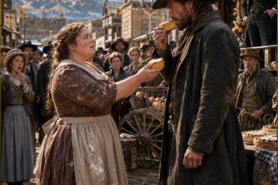 “I Dare You”, She Dared the Silent Mountain Man to Eat Her Honeycake—Then His First Tears Exposed the Secret Buried Under Snow