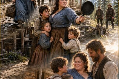 They Sent Her to Widowed Mountain Man With 3 Children. “Send Her Back by Sundown,” He Said— But Her First Week Shocked the Entire Valley… Then the Whole Mountain Called Her Mama