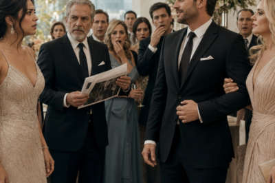 My Husband Walked Into My Charity Gala With a Blonde on His Arm and Called Her His Real Wife… But My Father Had the Evidence That Destroyed Him