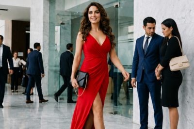 He Brought His Young Mistress to Divorce Court… Then His Wife Walked In Wearing Red and Destroyed His Empire