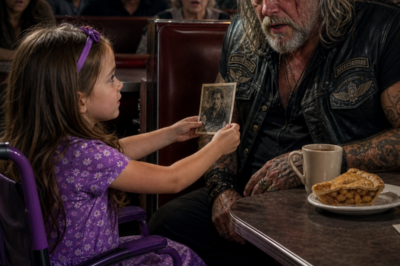 The Feared Biker Thought His Daughter Died 28 Years Ago — Then You Rolled Into the Diner With Her Photo