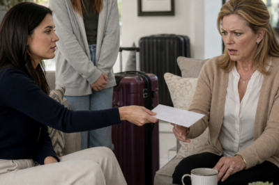 She Came to Steal My Bedroom… But the Envelope on My Kitchen Table Exposed the Secret That Could Cost Her Everything