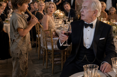 The Billionaire Mocked a Poor Boy at His Dinner Party—Then Learned the Child Was His Grandson