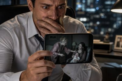 He Installed a Hidden Camera at 2 AM to See Why His Baby Wouldn’t Stop Crying… What He Saw His Own Mother Do Left Him Shaking