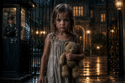 You Let the Little Girl Into Your Mansion… Then Realized She Was the Witness Your Deadliest Enemy Wanted Gone
