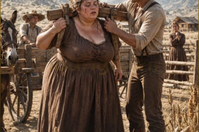 “She’s Too Heavy for Mercy,” They Laughed—Until the Cowboy Begged Her to Carry His Ranch