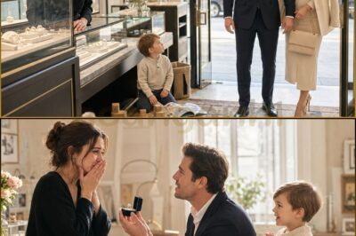 Millionaire CEO Came to Buy an Engagement Ring for Another Woman—Until the Jeweler Said, “That Design Belongs to the Baby You Abandoned”…. Then Saw His Ex Behind the Counter Holding a Child
