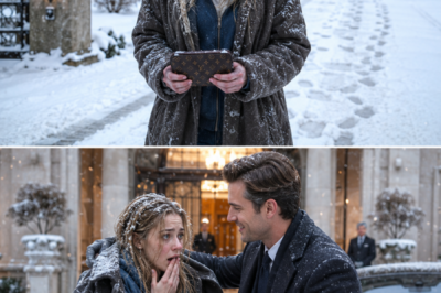 The Wallet She Guarded in the Blizzard Opened a Door the Millionaire Had Locked Inside Himself for Years