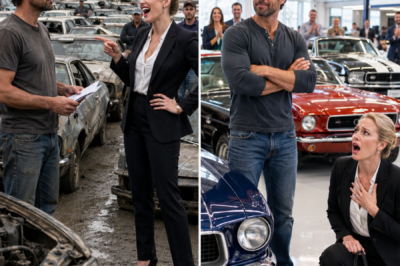 The Single Father, the Seventeen “Dead” Cars Everyone Laughed At, and the CEO Who Discovered Too Late That Her Empire Needed the Man She Mocked