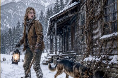 She Bought a Haunted Montana Cabin for $4,800 After Losing Everything—Then Her Dog Dug Up the Truth Buried Under the Vines