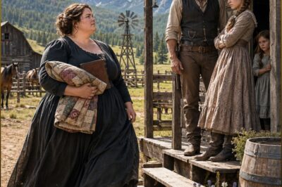 “They All Left In Tears…”…. Then The Woman They Mocked as Too Heavy to Love Became the Only One the Cowboys Daughters Couldn’t Chase Away