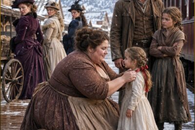 “Not Fit for AnyOne…But I Can Love Your Child” the Curvy Woman Said-The Cowboy Had No Words… Then a Widowed Cowboy’s Children Chose Her Before He Could Speak