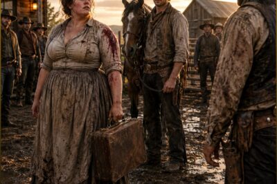 Fat Girl Refused the Rancher’s Help—So He Walked Six Miles Behind Her and Exposed the Man Who Buried Her Family… So His Bold Next Move Shocked the Entire Town