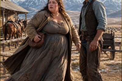Terrified Plus-Size Bride Feared Her First Night… And She Ran From the Wedding Bed Everyone Said She Should Want—Then a Wyoming Cowboy Taught Her What Safety Felt Like