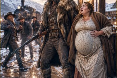 Abandoned Pregnant on a Frozen Platform—Until a Mountain Man Whispered, “You’re Mine Now”
