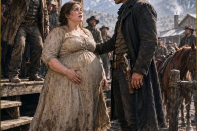 Her Father Sold His Pregnant Daughter—But the Mountain Cowboy Changed Her Fate Forever… Wasn’t There to Own Me
