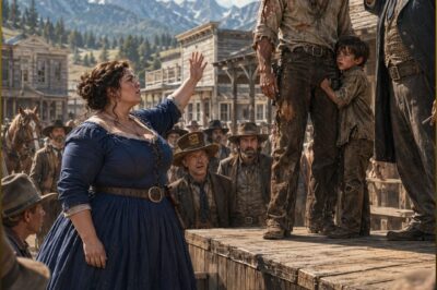 She Bought the Mountain Man Nobody Would Touch—Then His Son Exposed the Debt That Built the Town