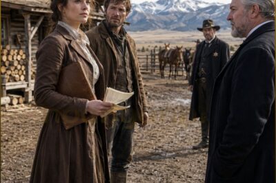 She Came to Marry the Rancher Everyone Called Ruined — His Ledger Said the Whole Town Had Been Robbed